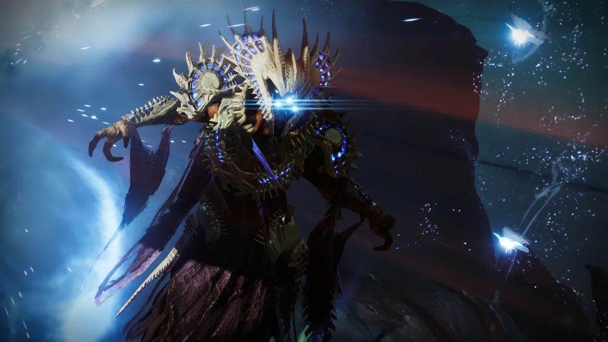 An image of the final boss for Destiny 2's Ghosts of the Deep dungeon.