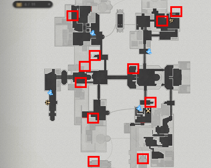 All Artisanship Commission Treasure Chest locations in Honkai: Star Rail