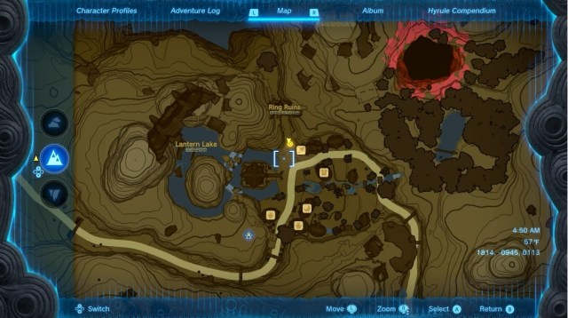 Paya's location on the map.