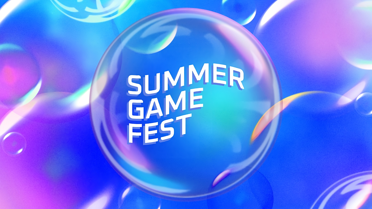 Summer Game Fest is written on a background of bubbles