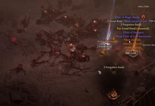 Helltide Chest spawns after a World Event in Diablo 4