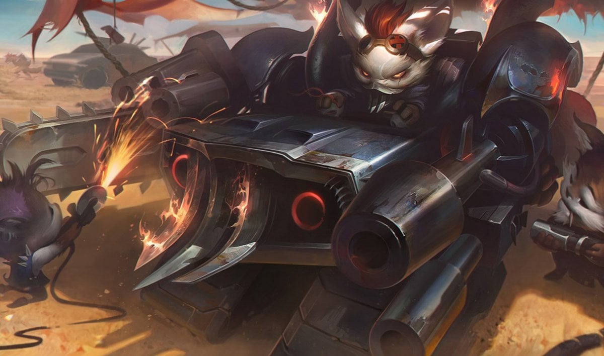 Badlands Baron Rumble skin from League of Legends
