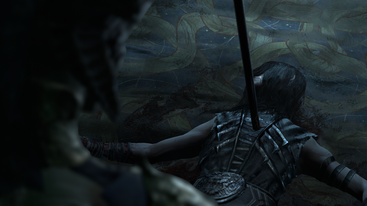 A cutscene screenshot of Rathma in Diablo 4