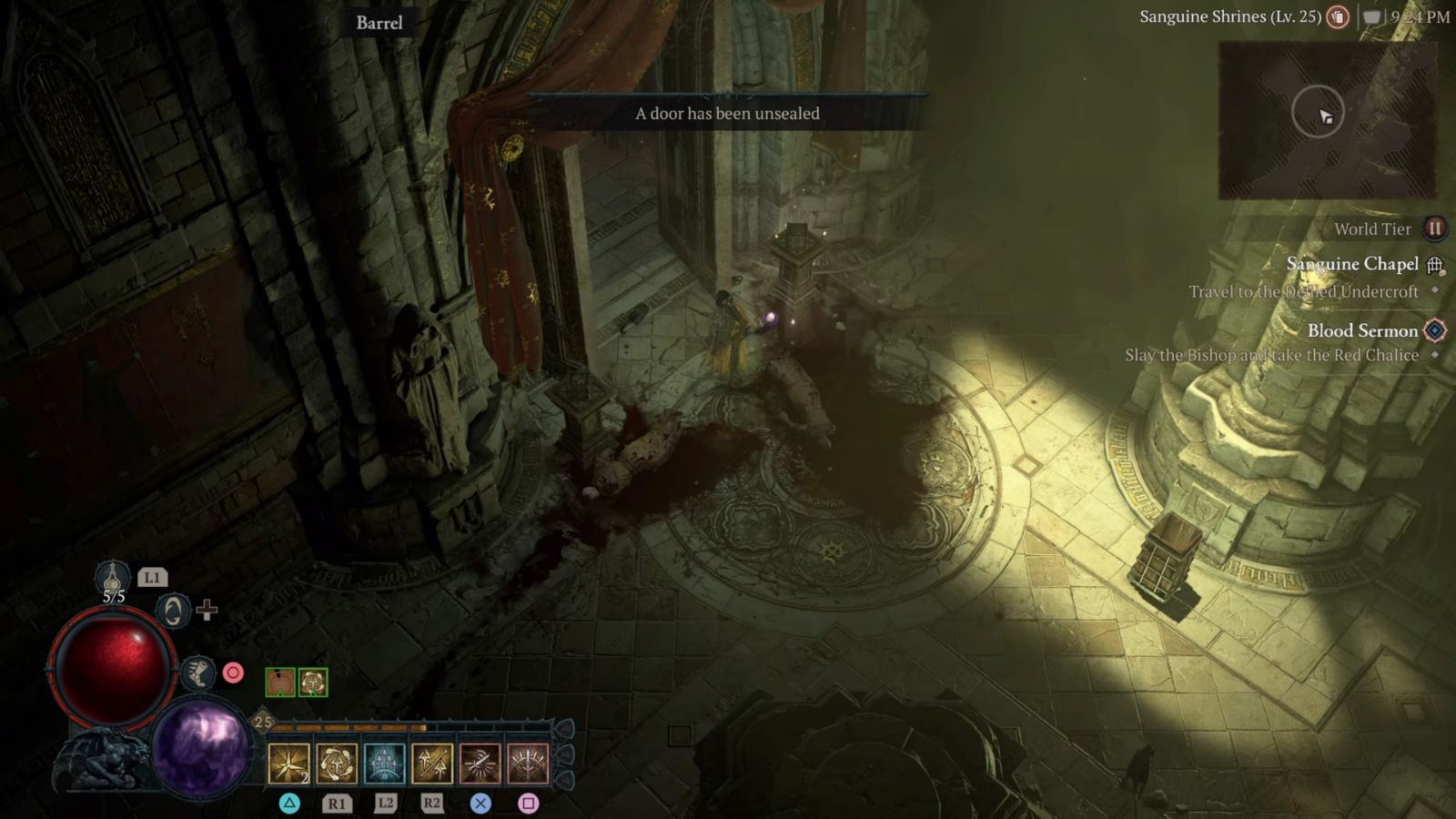 How To Complete The Blood Sermon Side Quest In Diablo 4