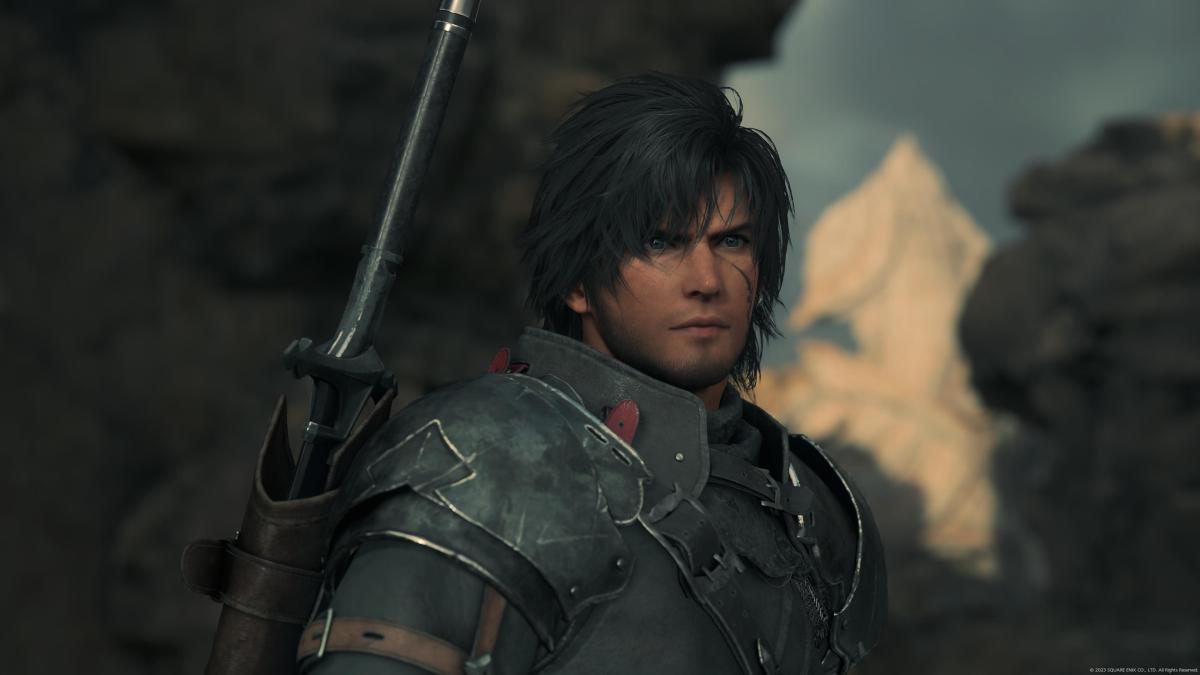 Final Fantasy 16's Clive looking very serious