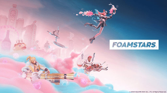 Featured art for Foamstars, a Square Enix shooter.