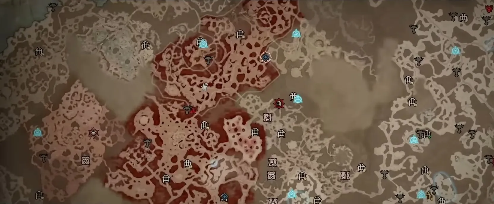 How To Get The Dolmen Stone In Diablo 4   Helltide Events Will Be Marked On The Map By A Red Outline 