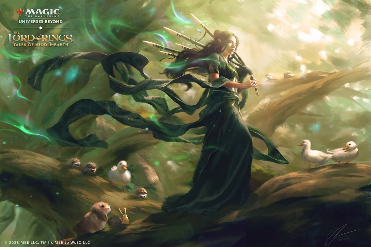 MTG Elvish Piper Lord of the Rings art Tales of Middle-earth