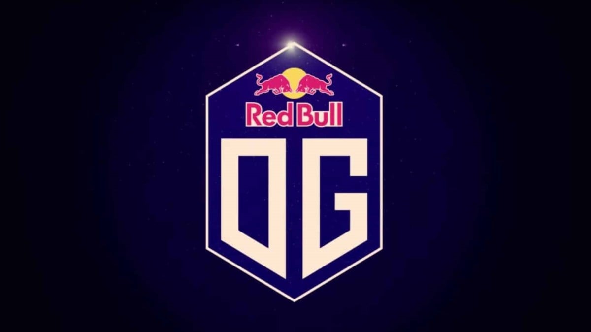 The banner of esports organization OG.