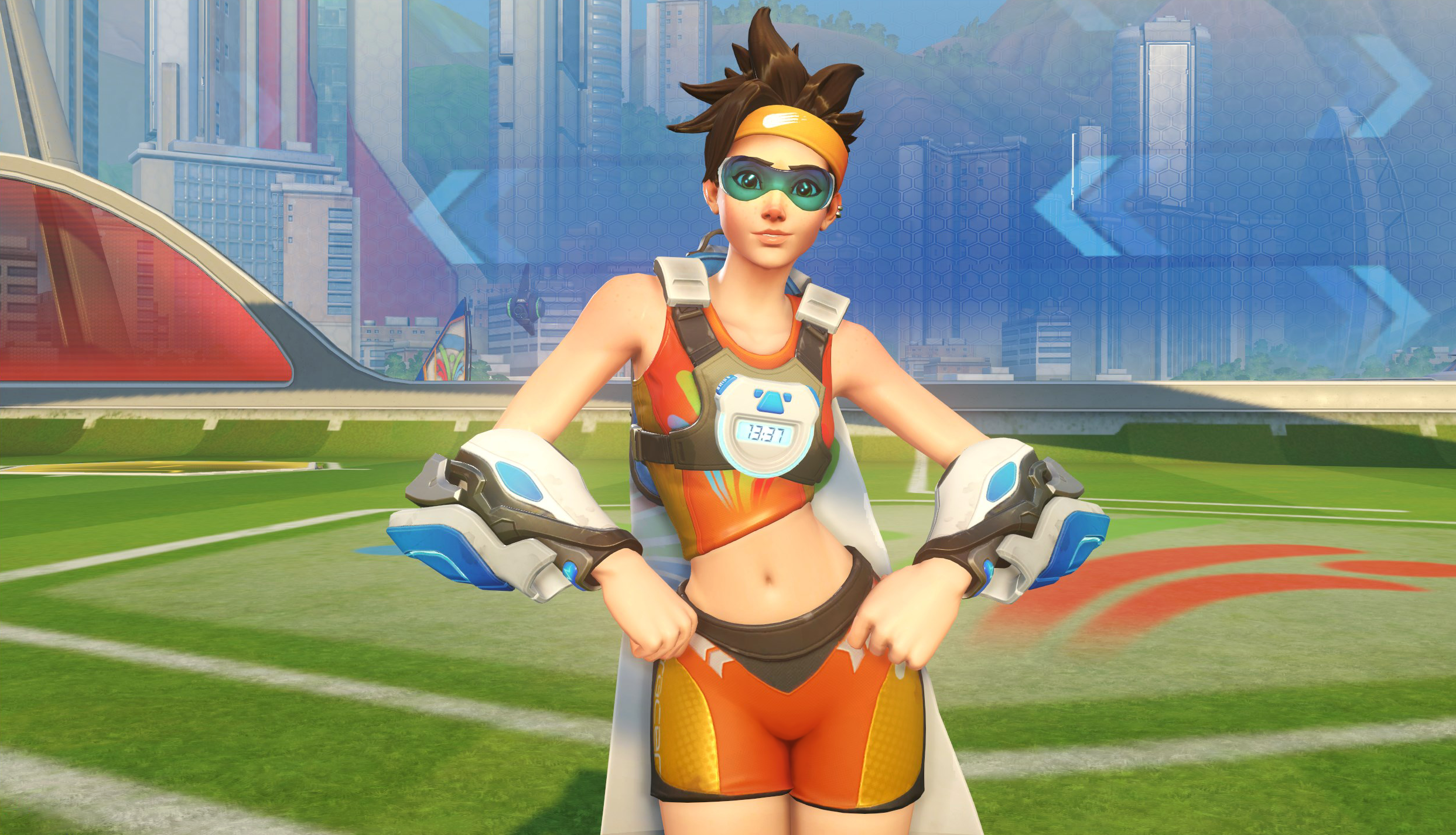 Tracer has a special message for Mercy when you kill her using season 5's  new Mythic skin - Dot Esports