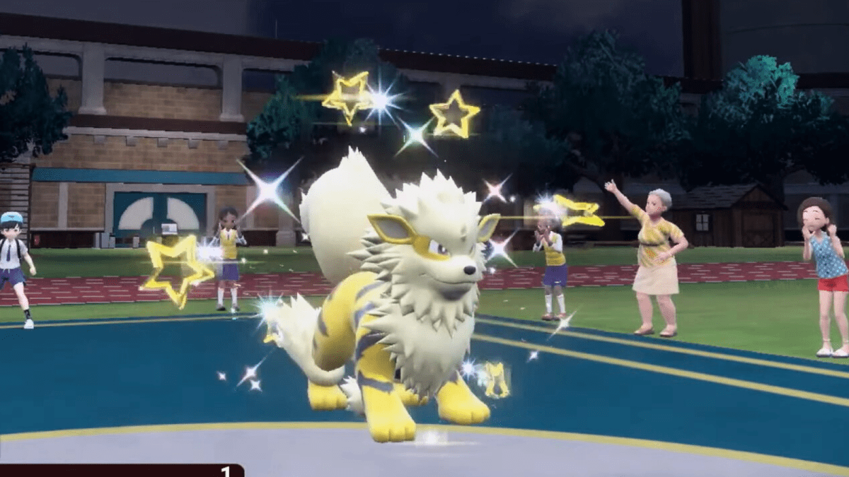 Free Shiny Arcanine on Pokemon Scarlet and Violet