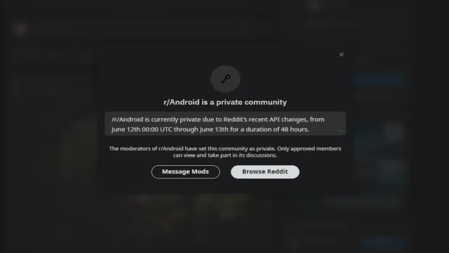 r/Android is now a private community on Reddit