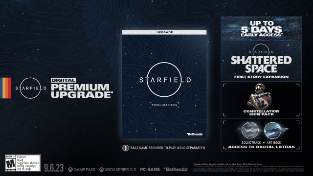 The digital version of Starfield's Premium Edition.