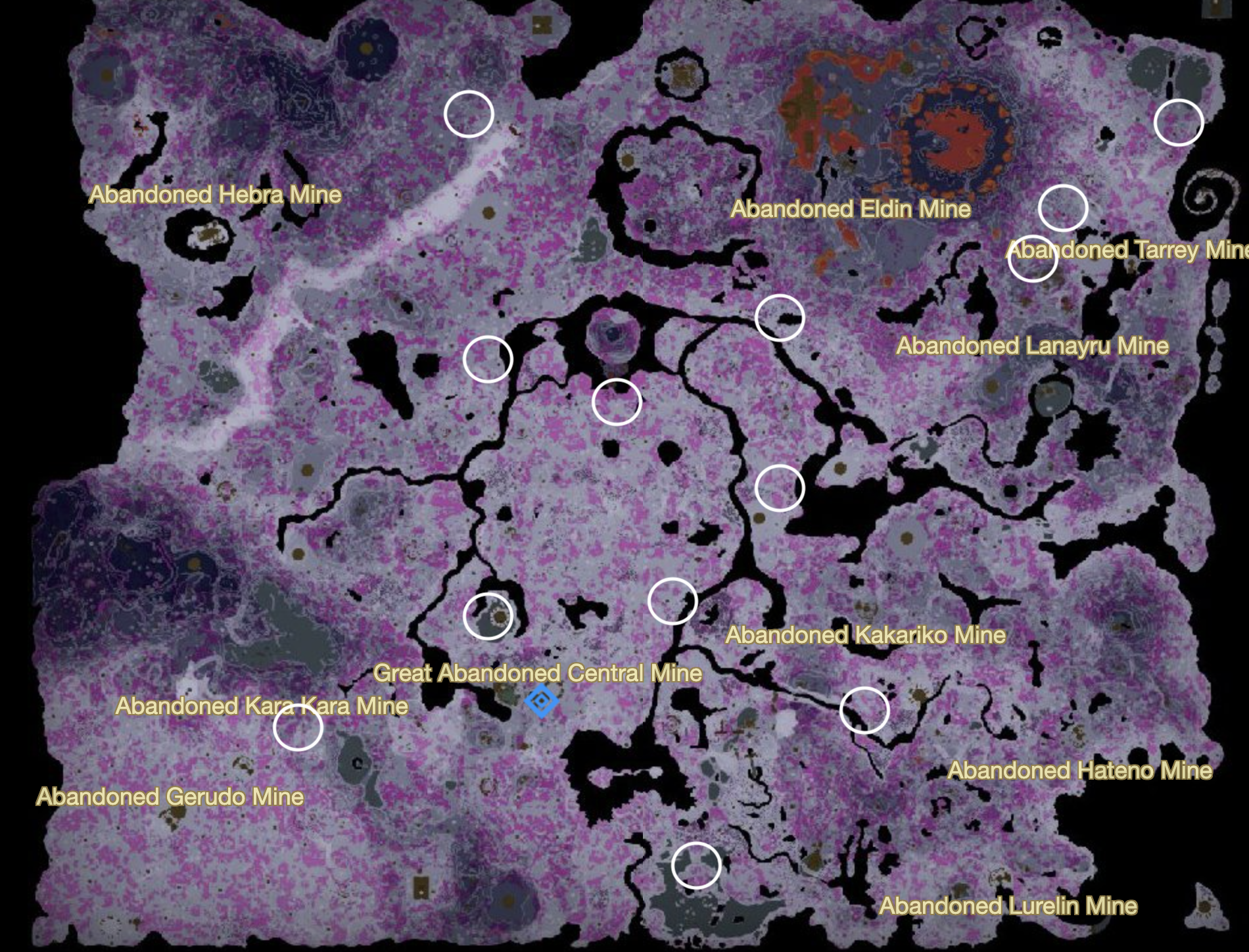 Tears Of The Kingdom TOTK Lynel Locations Where To Find A Lynel   The Depths Lynel Locations In Zelda Tears Of The Kingdom 