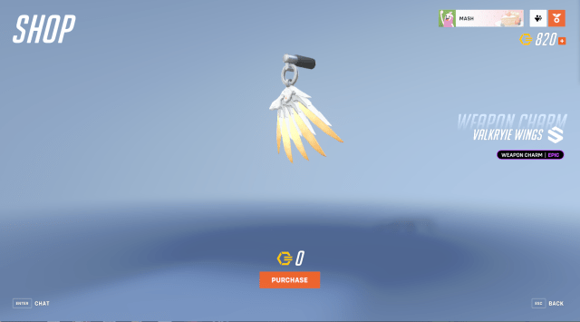 Valkyrie Wings buddy in Overwatch 2