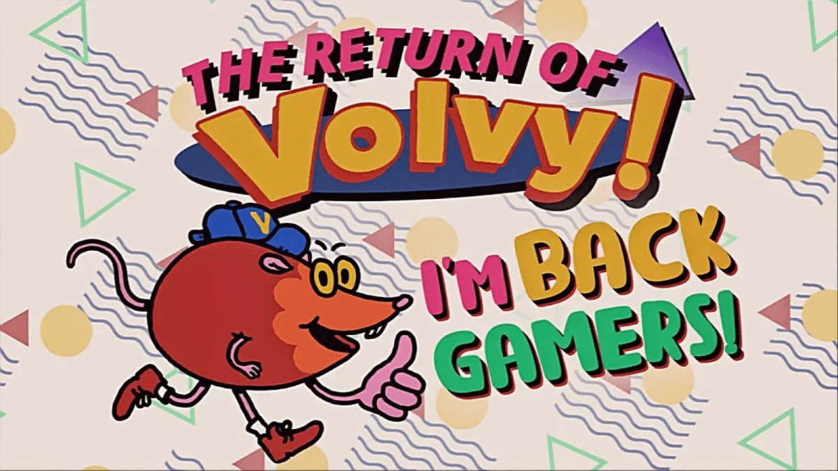 Volvy, the totally real Devolver Digital mascot, preparing for his return in 2023.