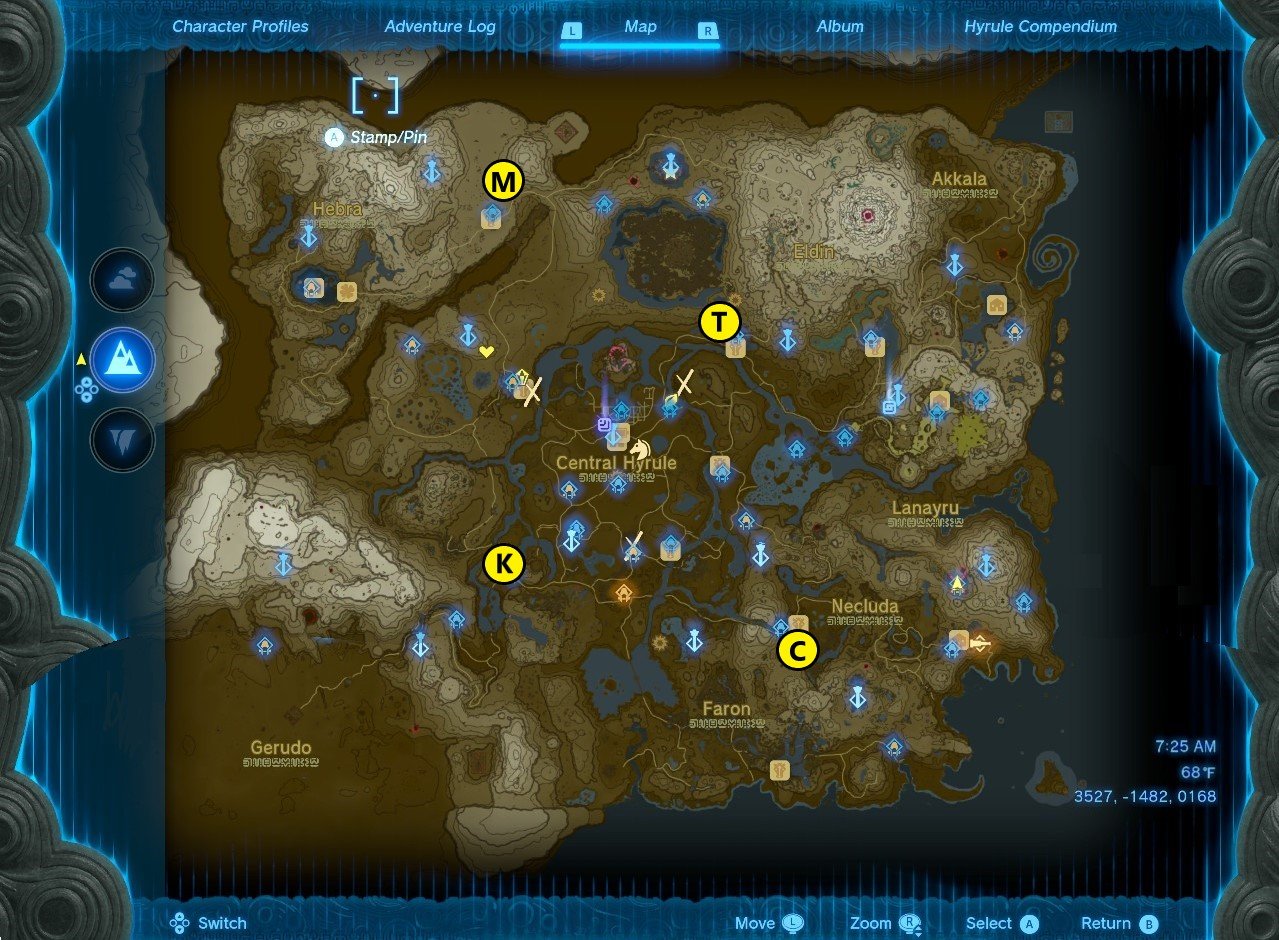 All Great Fairy Fountain locations in Tears of the Kingdom (TOTK)