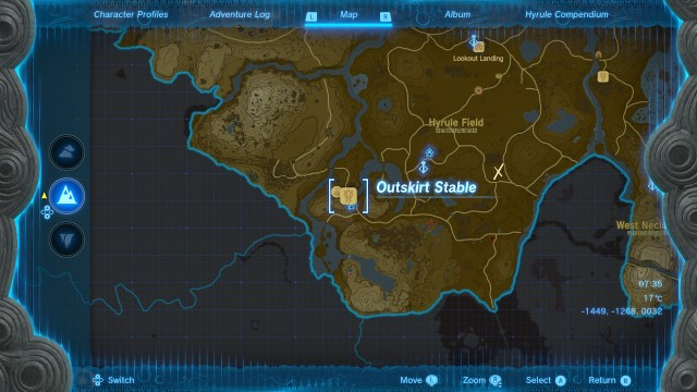 Where to find the Outskirt Stable in Zelda: Tears of the Kingdom - Dot  Esports