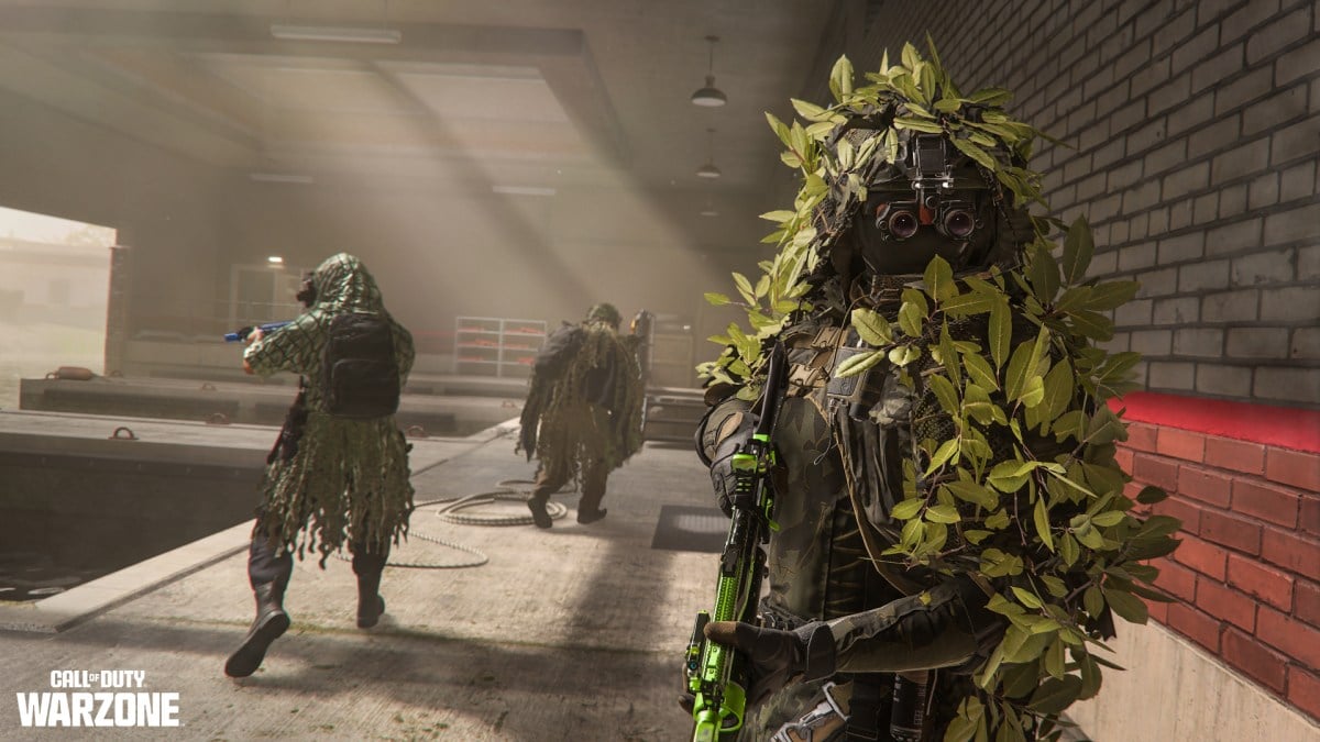 CoD leafy ghillie suit operator