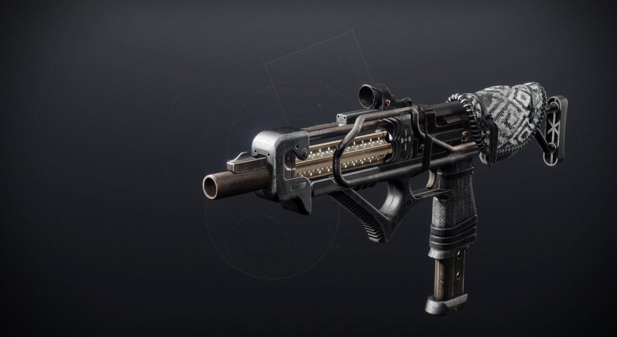 An image of the Bug-Out Bag SMG from Destiny 2.