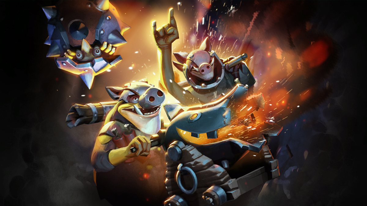 Squee, Spleen and Spoon make up the Techies trio in Dota 2.