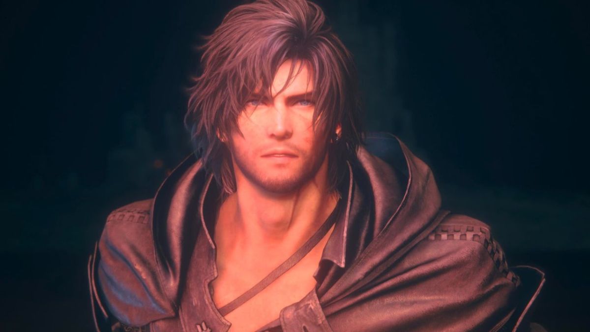 Man staring at a bright light in Final Fantasy 16