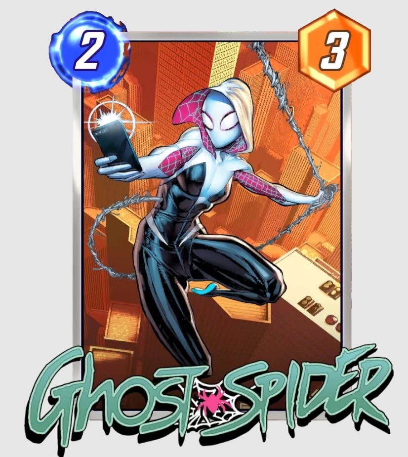 Marvel Snap card Ghost Spider
