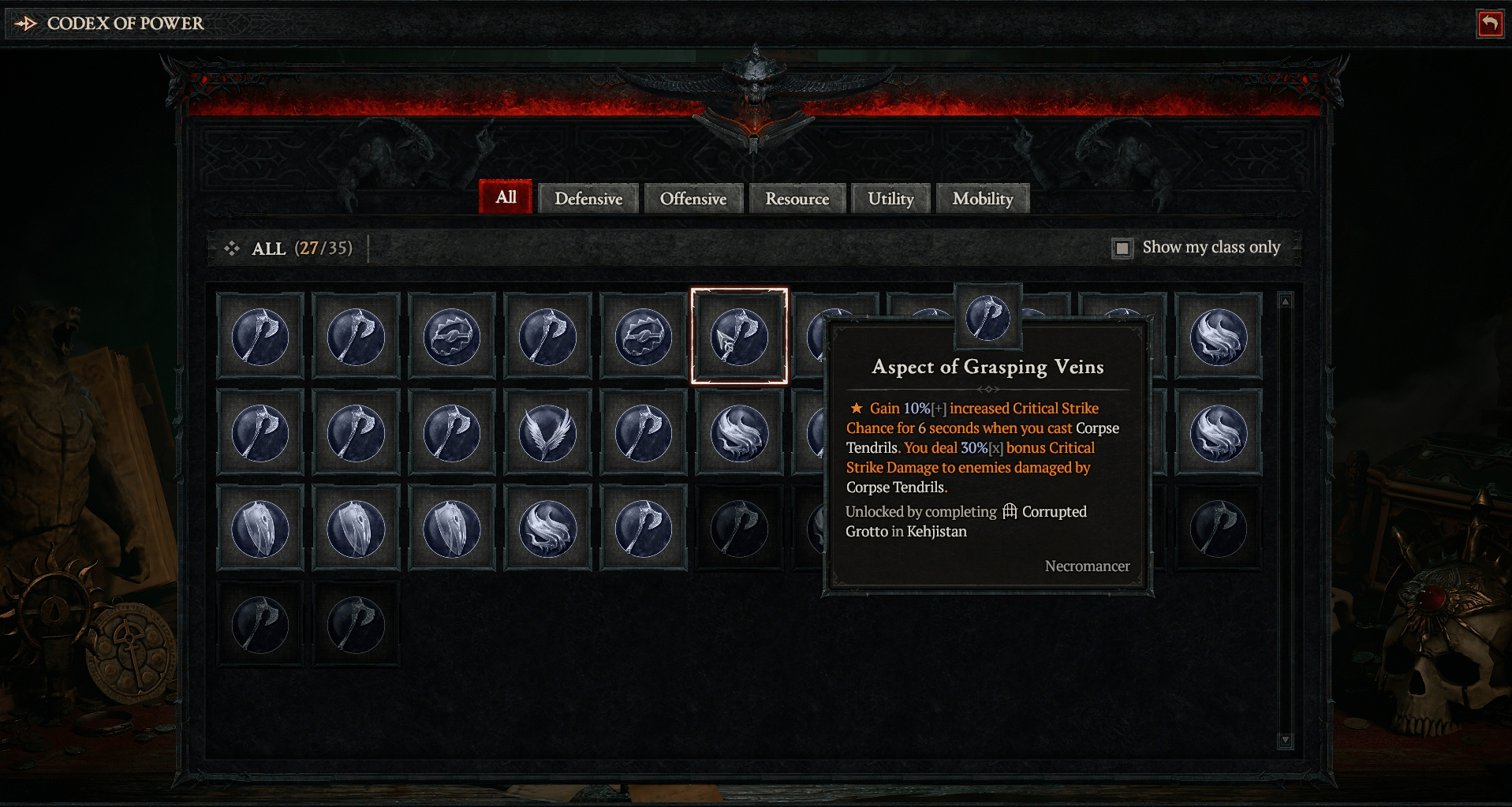 How to get the Aspect of Grasping Veins in Diablo 4 - Dot Esports