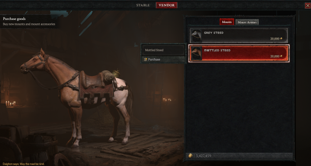 How to complete Mount: Donan's Favor in Diablo 4