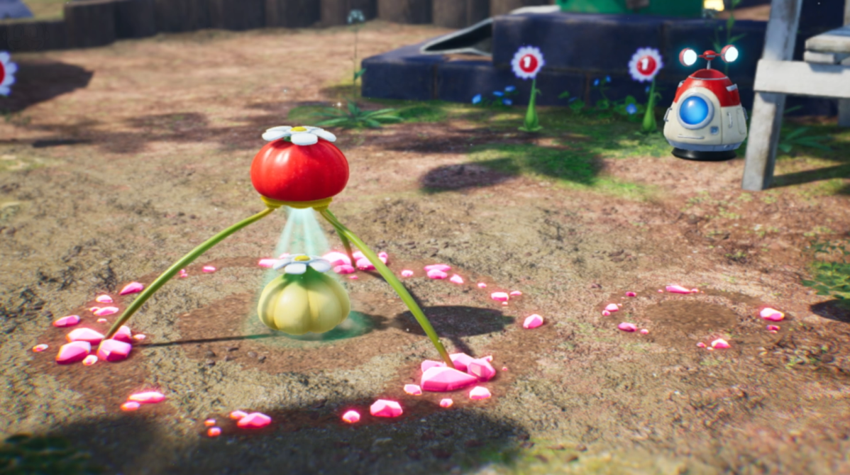 The Onion expands by using a Flarlic in Pikmin 4
