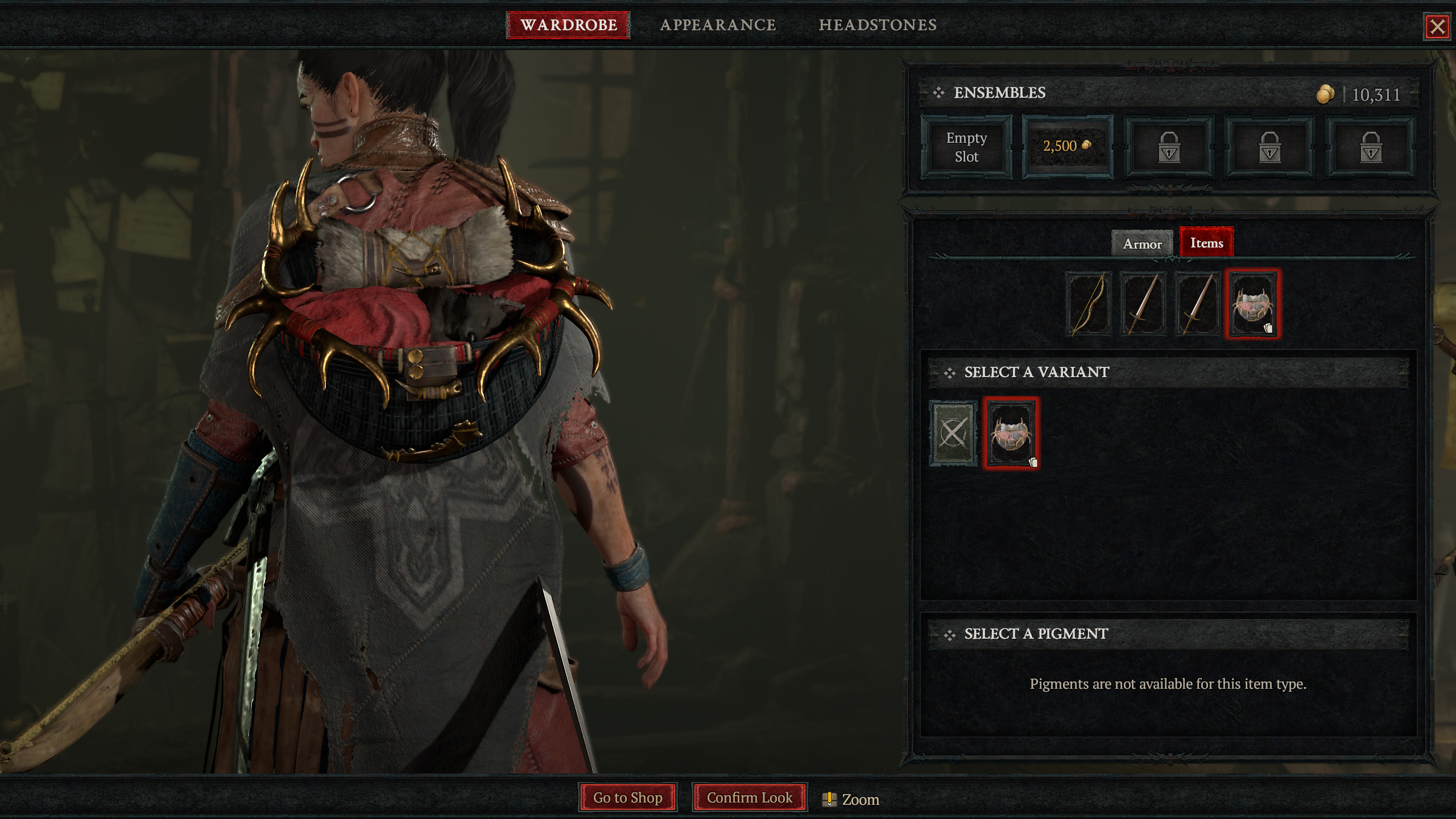 חבילת גורים של זאב מ- Diablo 4