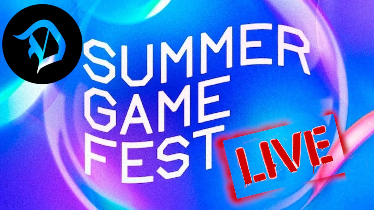 'Summer Game Fest Live' is written of a background of bubbles. The Dot Esports logo and a 'Live' sticker are on either side of the text.