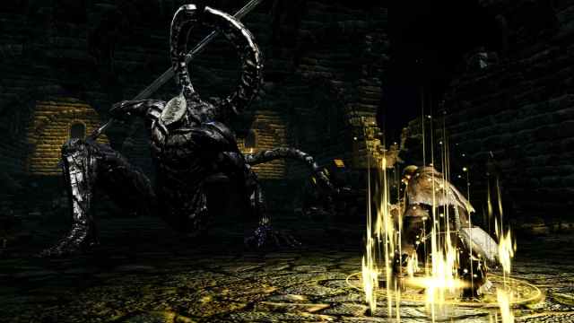 Darks Souls player hoping a Faith build keeps them alive.