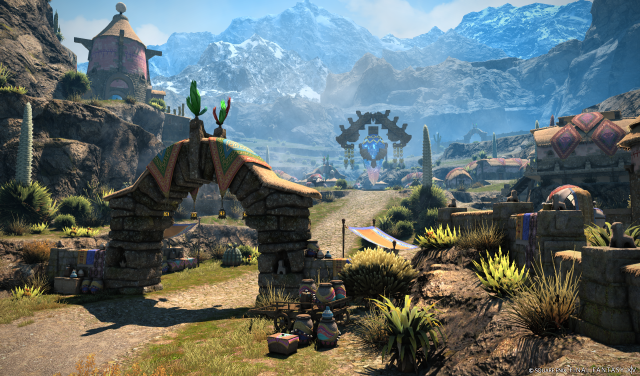 Image showing the lands of new world Tural in FFXIV.