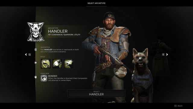 A screenshot of the Handler class in Remnant 2