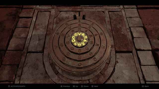 How to solve the courtyard garden puzzle in Another Code: Recollection