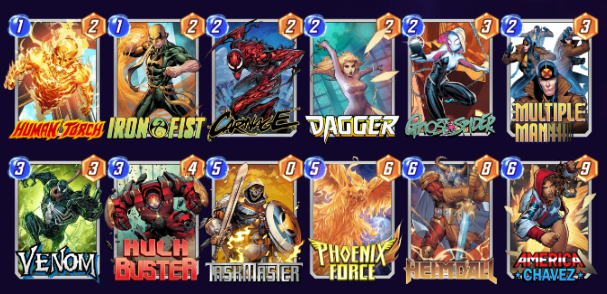 One of the best deck for Conquest : r/MarvelSnap