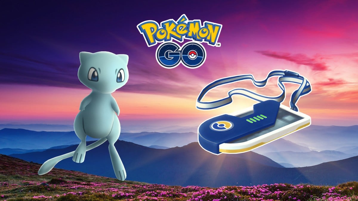 Shiny Mew being made available as part of ticketed research in Pokémon Go.