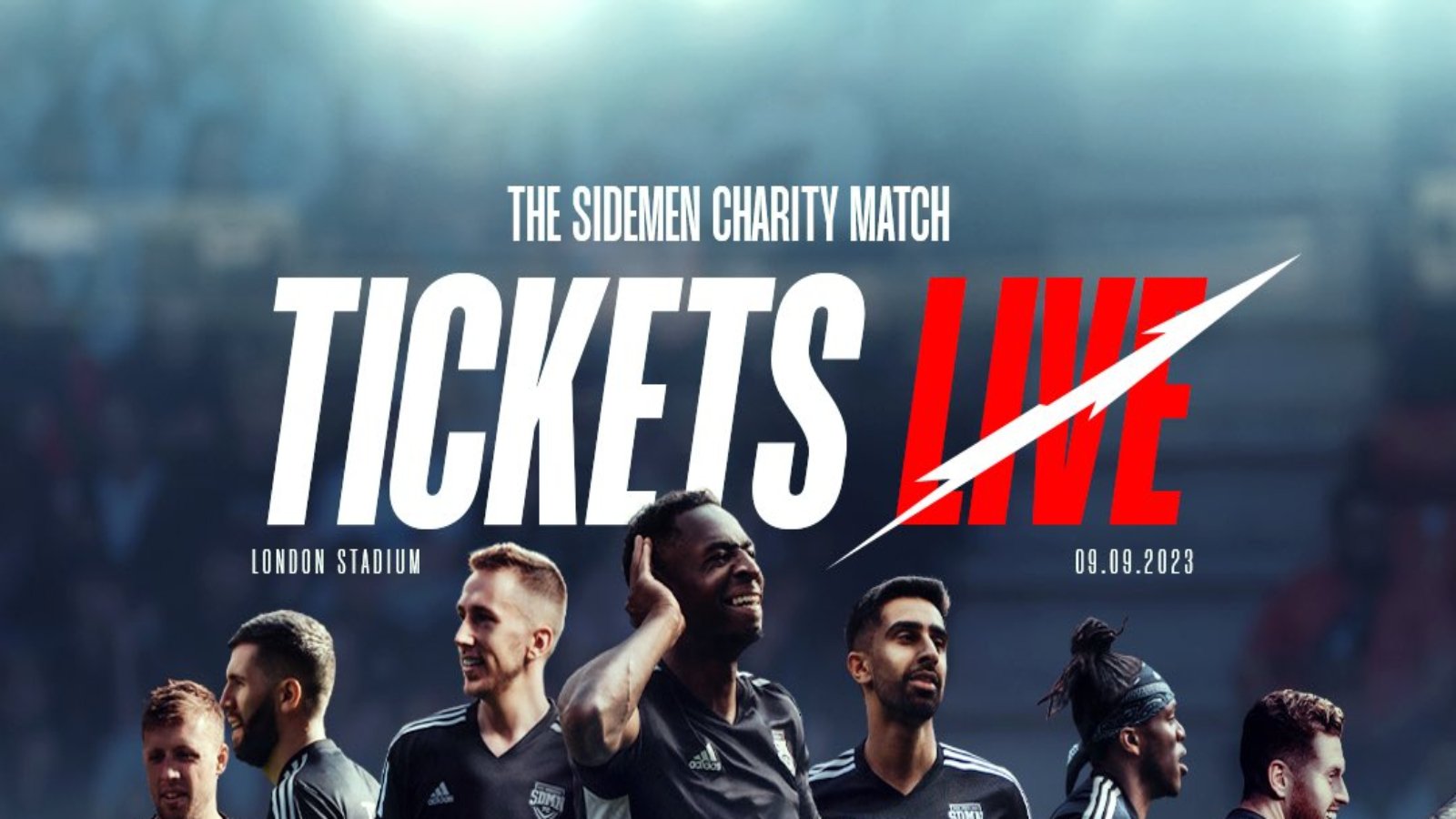 Sidemen Charity Football Match sells out in 90 minutes with MrBeast and