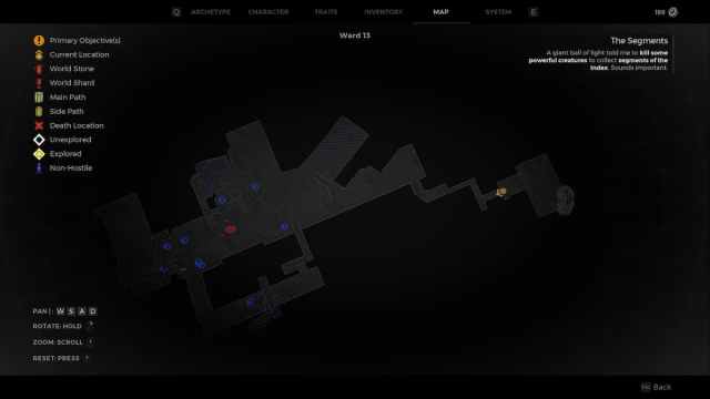 The map to the secret room that needs the Cargo Control Key