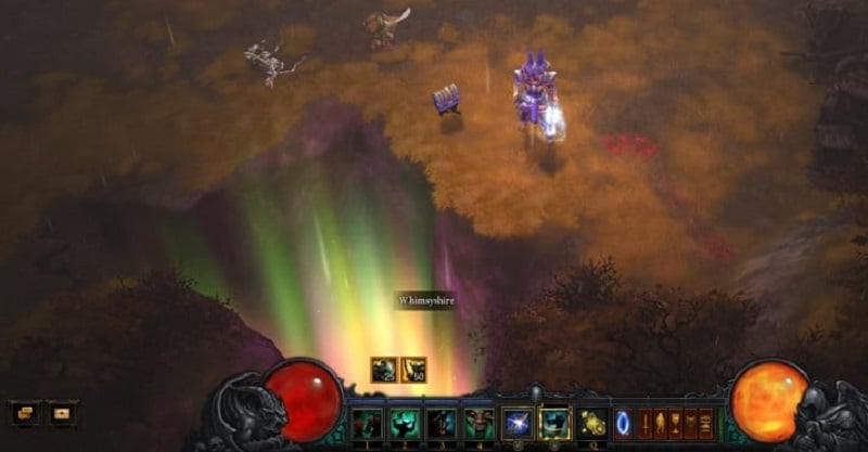 An image of the portal to Whimsyshire in Diablo 3.