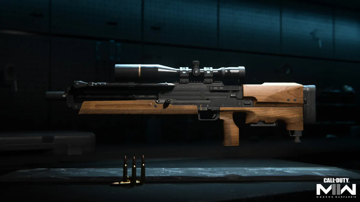 An image of the Carrack .300 sniper rifle in MW2.