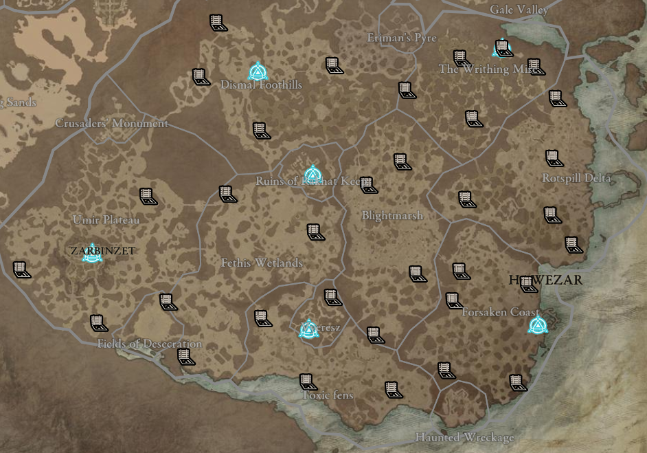 All Hawezar cellar locations in Diablo 4 - Dot Esports