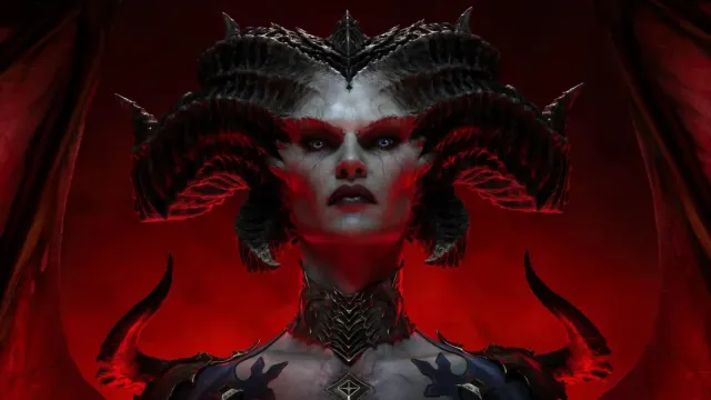 A close up of Diablo 4 antagonist Lilith