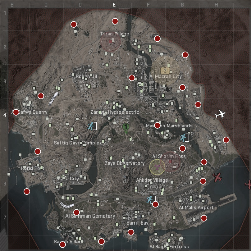 Every spawn location in DMZ Season 6 - Dot Esports