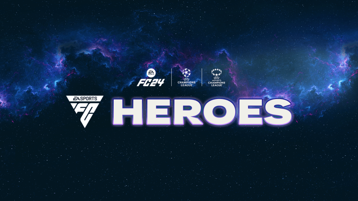 The EA FC 24 Heroes logo