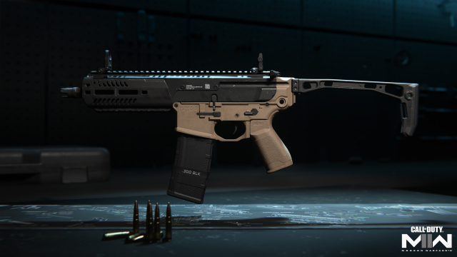 The new M13C assault rifle in MW2.