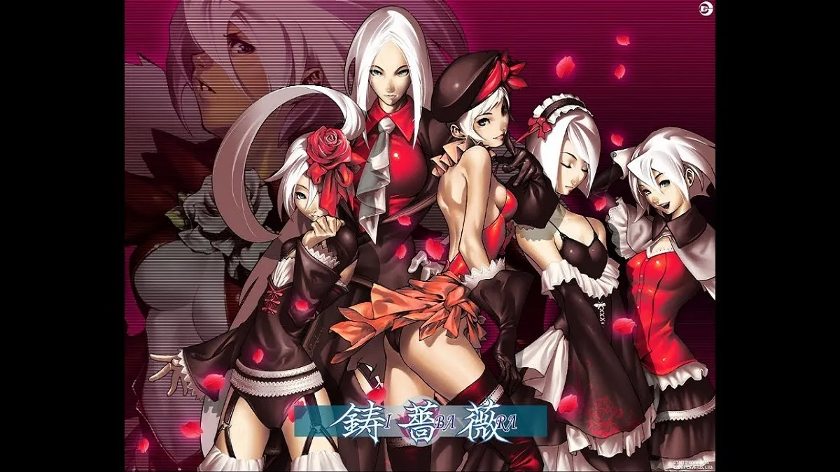 An image of the main characters standing together in Ibara.