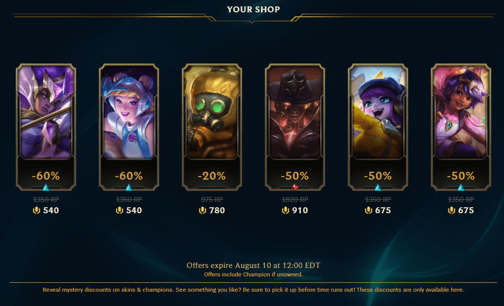 Your Shop 2023 dates When is the next Your Shop in League? Dot Esports