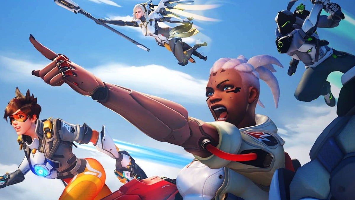Four Overwatch 2 heroes charge into battle together